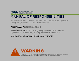 SAIA Manual of Responsibilities