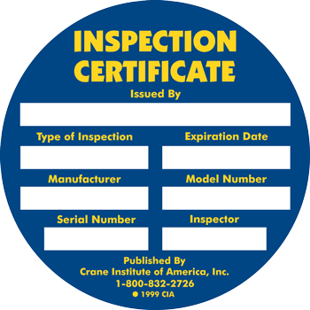 Inspection Decals